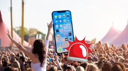 IPhone'y zepsuły muzyczny festiwal. Urządzenia kompletnie zwariowały