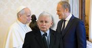 Kaczyński skomentował wizytę Tuska w Watykanie