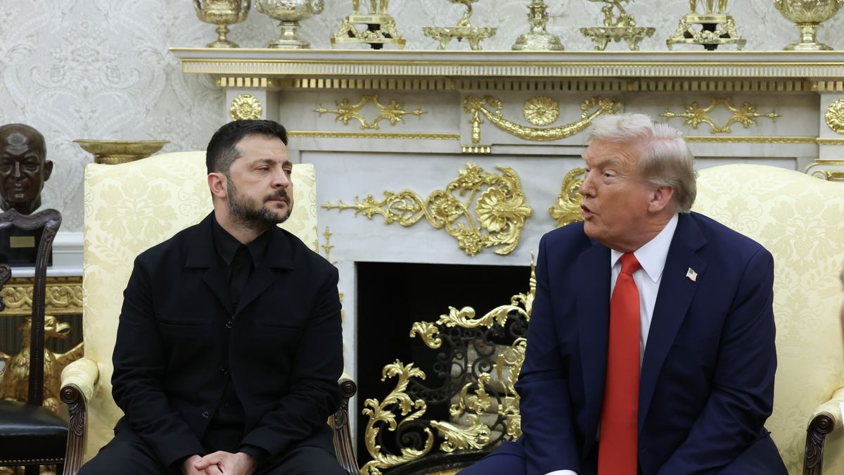 Wołodymyr Zełensky, Donald Trump