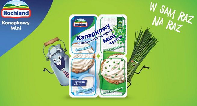 „W sam na raz” w nowej kampanii serów Hochland Kanapkowy (wideo)