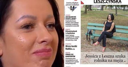 PIERWSZA OKŁADKA Jessiki z "Rolnika"! Siedzi na ławce w "Panoramie Leszczyńskiej"