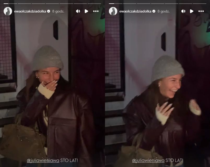 Impreza-niespodzianka dla Julii Wieniawy