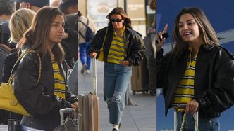 Naturalna Julia Wieniawa "przyłapana" na lotnisku. Do Cannes poleciała z torebką Chanel za 70 tysięcy złotych (ZDJĘCIA)