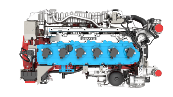 6-cylindrowy silnik generuje 200 kW