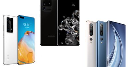 Huawei P40 Pro+ vs Galaxy S20 Ultra vs Xiaomi Mi 10 Pro. Który zaoferuje najwięcej?