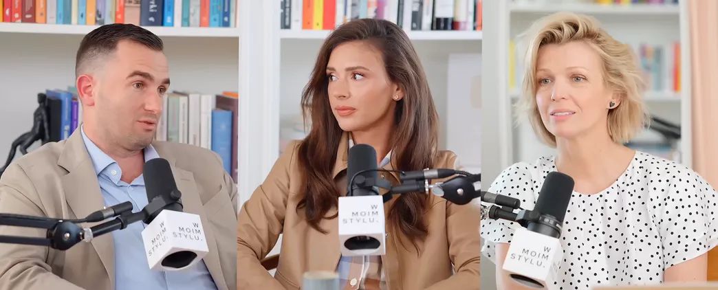 Klaudia Halejcio, Oskar Wojciechowski i Magda Mołek