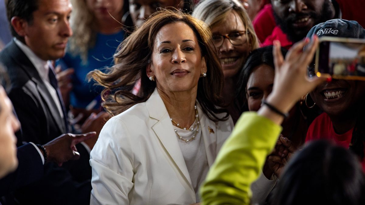 Kamala Harris uciszyła protestujących w Detroit
