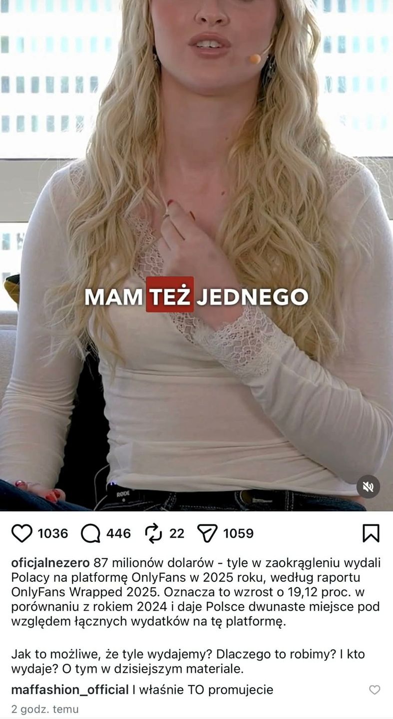 Maffashion skomentowała materiał Kanału Zero