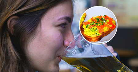 Zjedz, gdy pijesz alkohol. Wątroba będzie ci wdzięczna