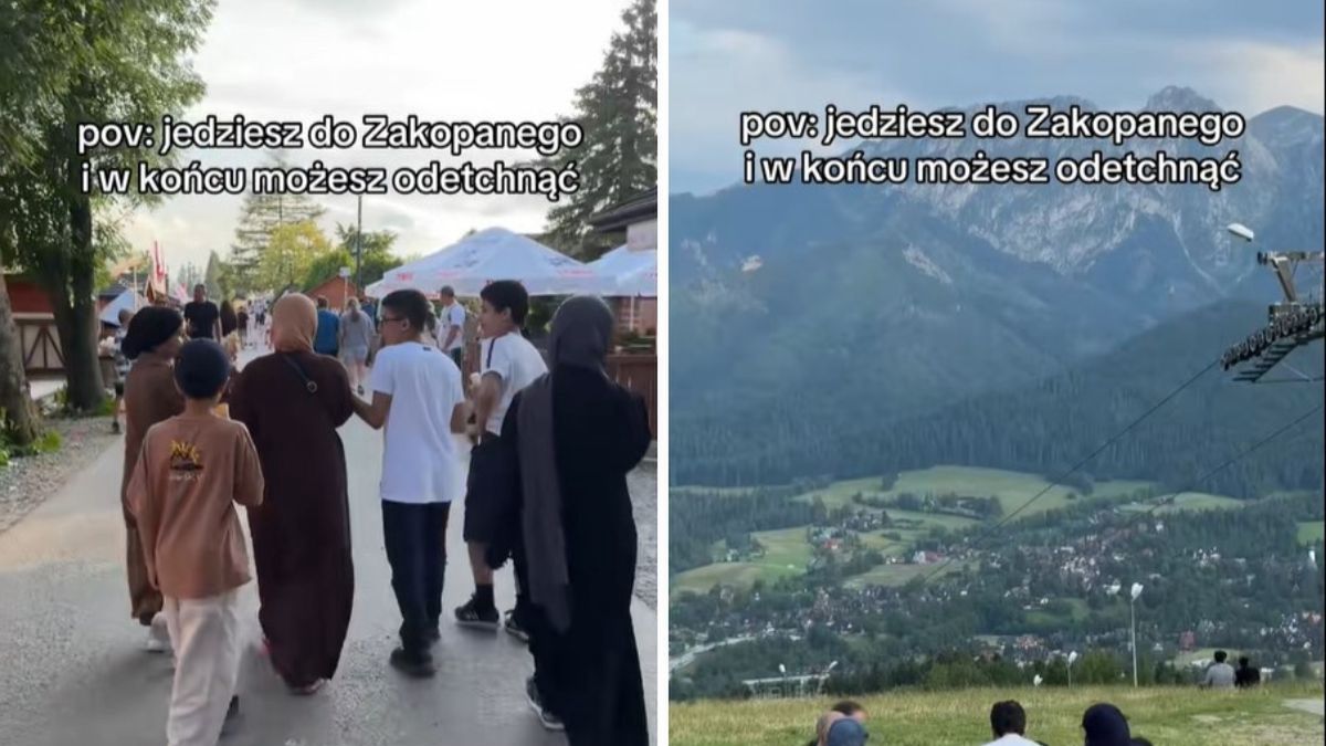 Zakopane jak Dubaj? Wideo z Krupówek hitem TikToka