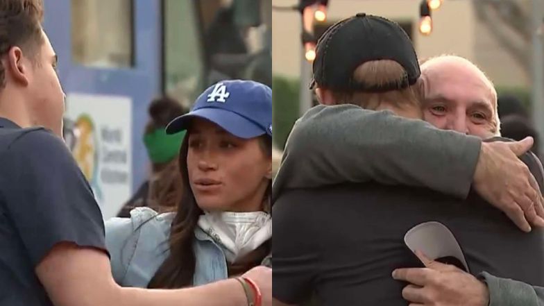 Harry and Meghan met with victims of the fires in Los Angeles