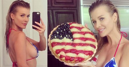 Krupa świętuje Dzień Niepodległości w bikini (ZDJĘCIA)