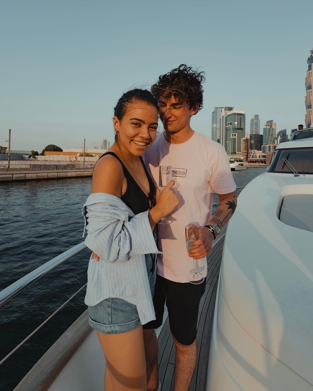 Lexy Chaplin i Marcin Dubiel