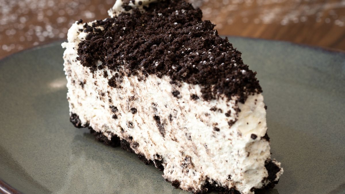 Sernik na zimno z ciasteczkami oreo