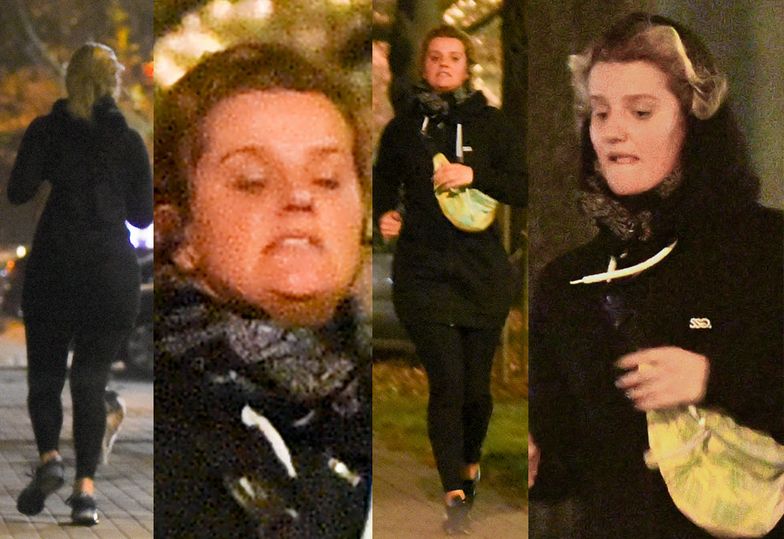 Zborowska przyłapana podczas joggingu