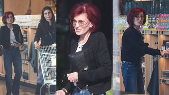 Wychudzona Sharon Osbourne robi zakupy u boku córki. Coraz bardziej niknie w oczach? (ZDJĘCIA)