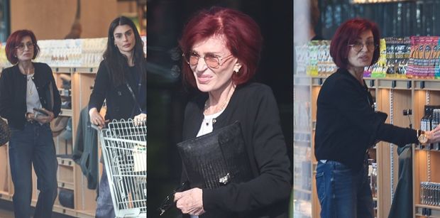 Wychudzona Sharon Osbourne robi zakupy u boku córki. Coraz bardziej niknie w oczach? (ZDJĘCIA)