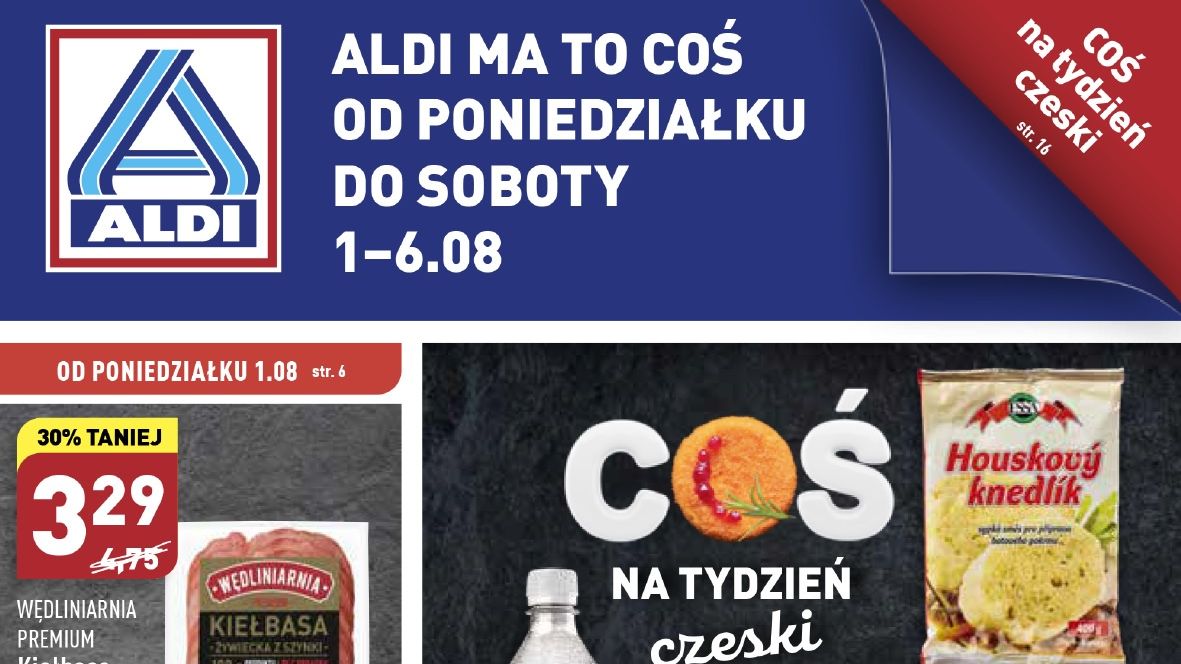 Aldi gazetka od 1.08 22 - poniedziałku 1 sierpnia