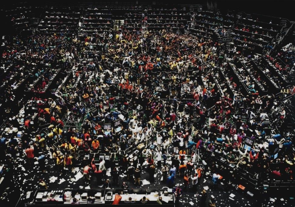 Andreas Gursky "Chicago Board of Trade III", 1999