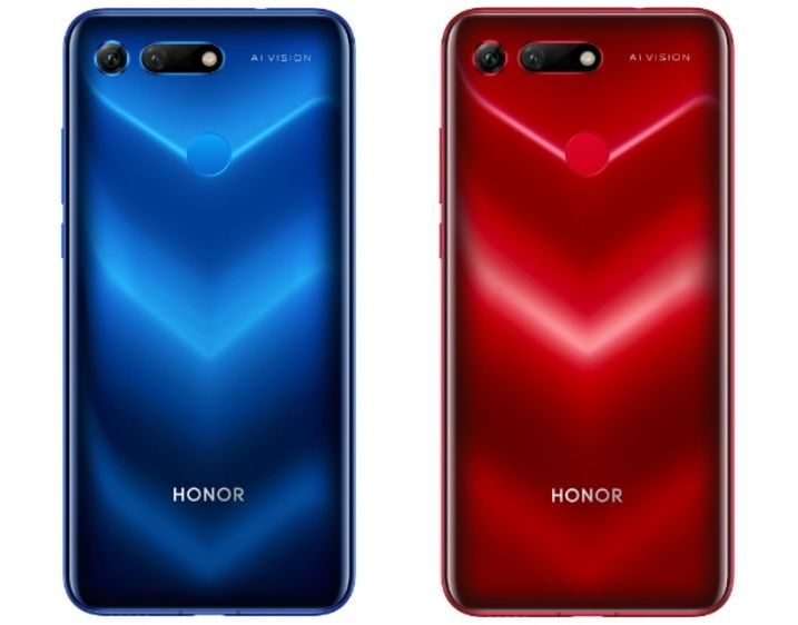 Honor V20 w wariancie Moschino - tylny panel