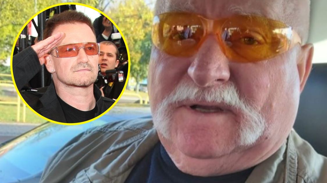 Brytyjskie media porównują Wałęsę do Bono 