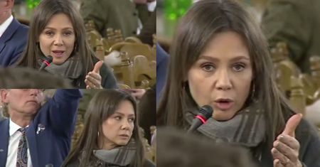 Wkurzona Rusin w Sejmie: "Te obrady to farsa i hipokryzja. JA JESTEM ŚMIESZNA? Niech pan spojrzy na siebie!"