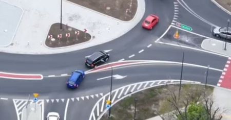 Rondo turbinowe dużym wyzwaniem dla kierowców. Zupełnie tracą orientację