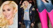 Wyluzowana Gwen Stefani lansuje modę na kalosze na obcasie
