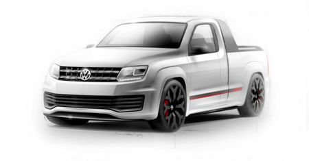 VW Amarok R-Style - zadziorny pick-up zadebiutuje nad jeziorem Wörthersee