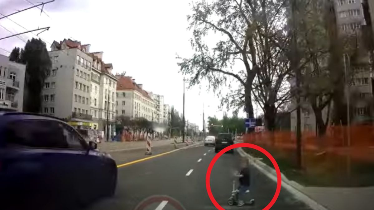 O włos od tragedii w Warszawie. Kierowca w porę zareagował