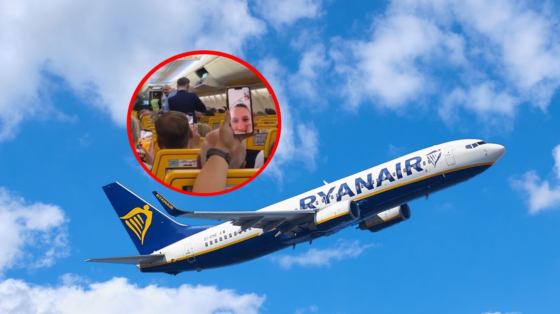 Pasażerka zamieniła lot w koszmar