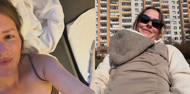 Olga Frycz odsłoniła brzuch dokładnie 2 MIESIĄCE po porodzie (FOTO)