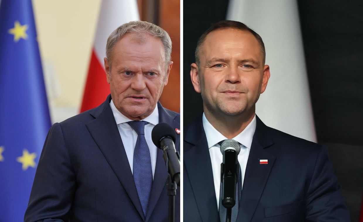 Nawrocki czy Tusk? Polacy o tym, kto powinien rozmawiać z Trumpem