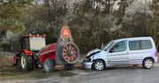 Lubelskie: Pijany traktorzysta doprowadził do wypadku. Interweniował śmigłowiec LPR