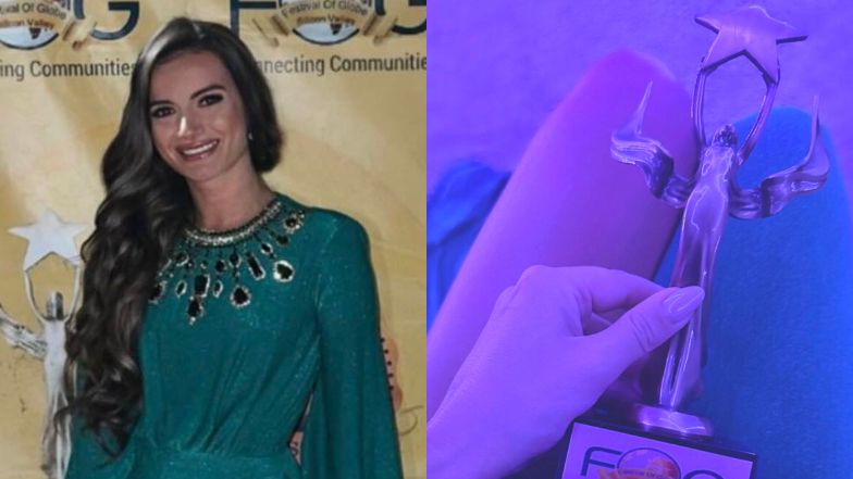 Natalia Janoszek chwali się nagrodą. "Międzynarodowa ikona Bollywood"