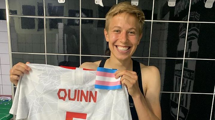 Kanadyjski piłkarz Quinn