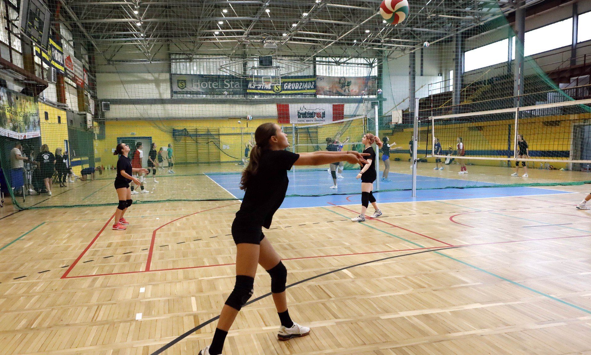 Hala sportowa Stali Grudziądz po liftingu