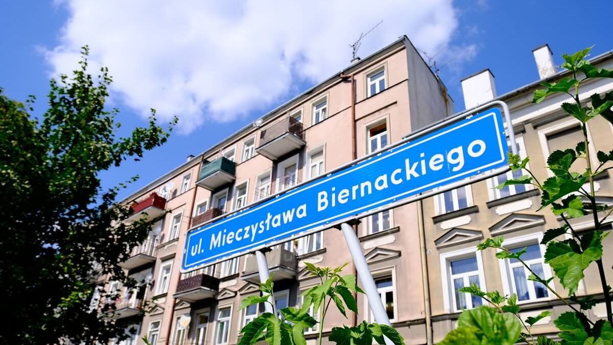 Ulica Mieczysława Biernackiego