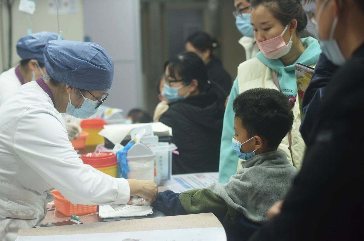 W Chinach odnotowano wzrost chorób układu oddechowego