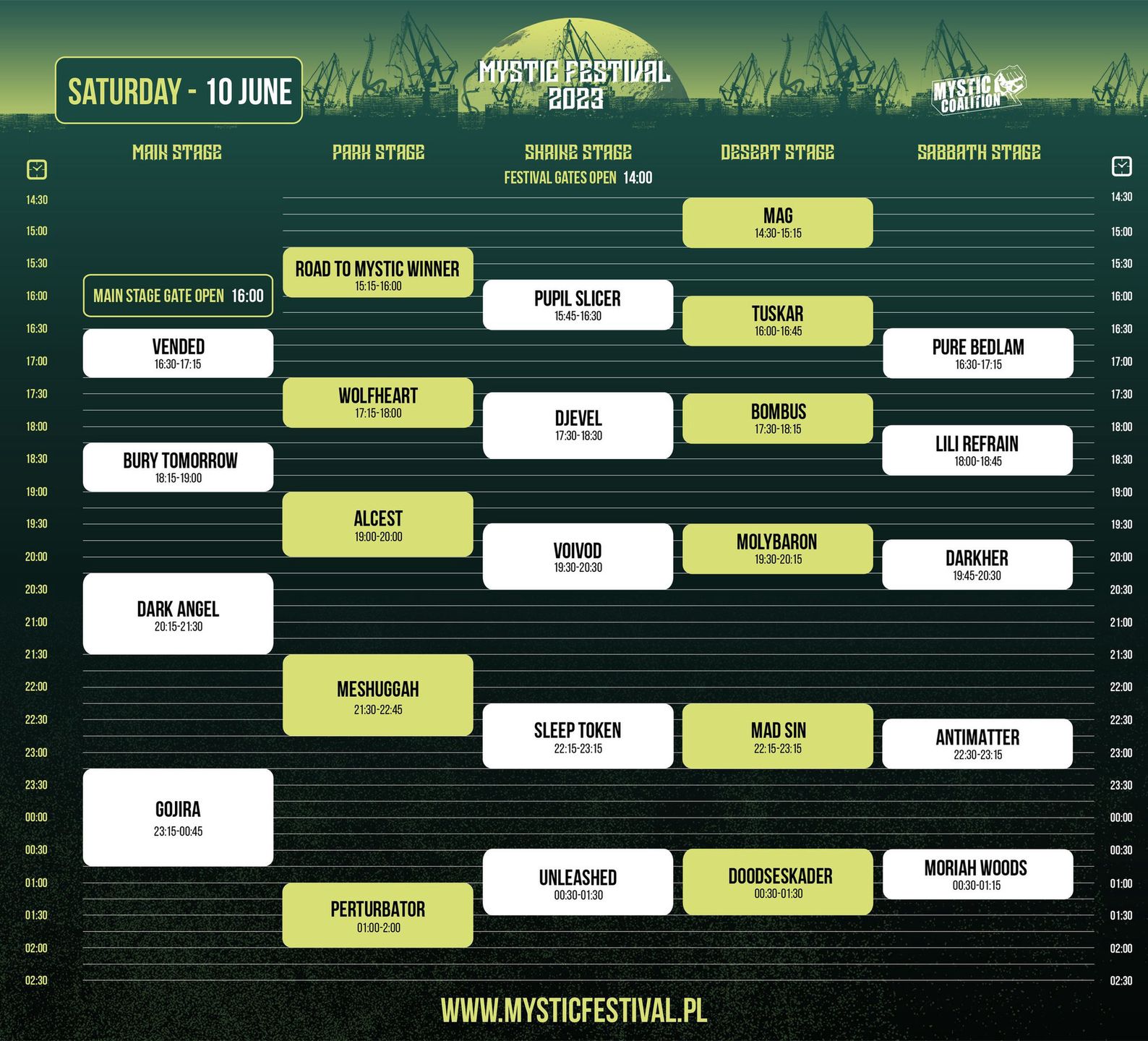 Program Mystic Festivalu 2023