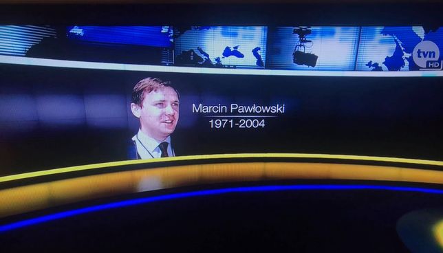 Wspomnienie Marcina Pawłowskiego na koniec wydania "Faktów" TVN z dnia 20 listopada 2020 roku