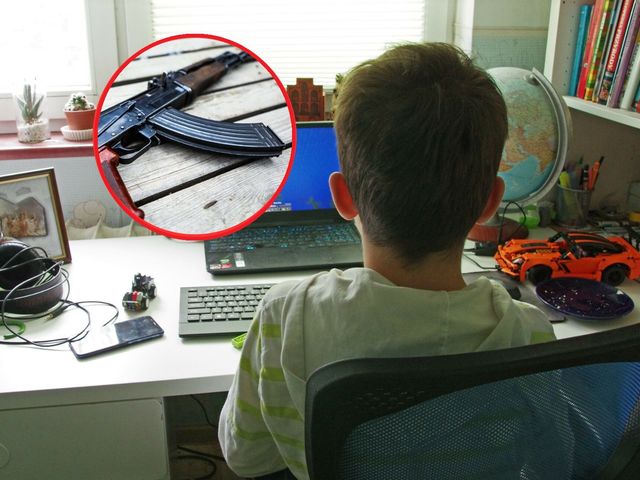 8-letni haker. Dziecko zamówiło do domu broń