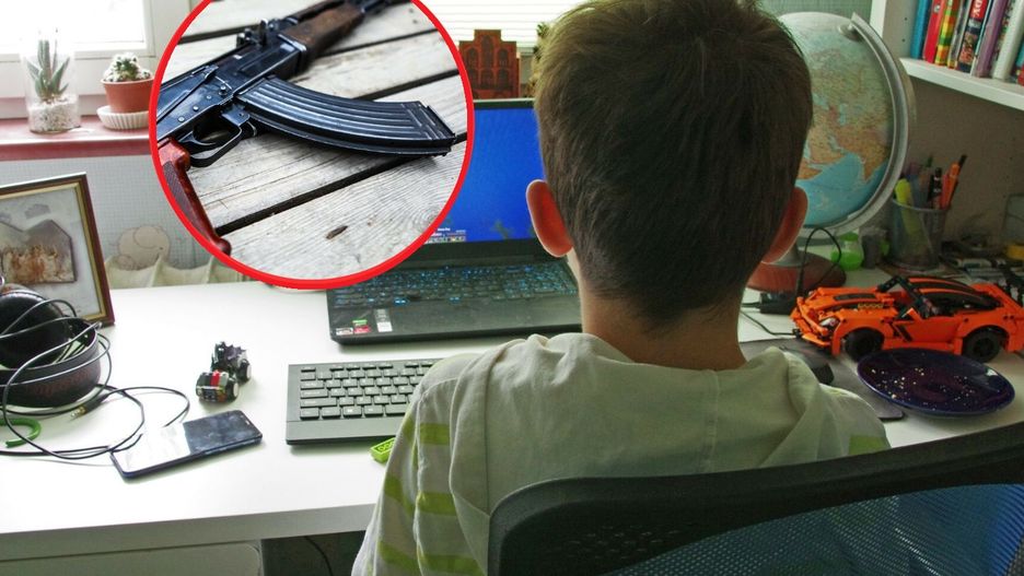 8-letni haker. Dziecko zamówiło do domu broń