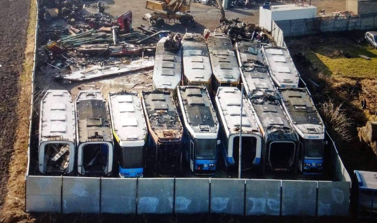 Wrocław. Tramwaje na złomowisku. MPK się tłumaczy