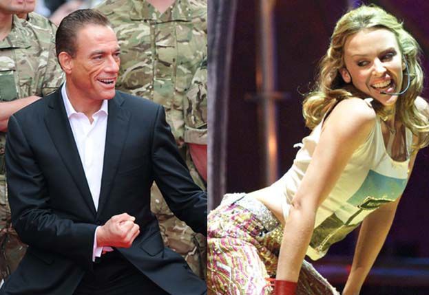 Van Damme uprawiał seks z... Kylie Minogue!