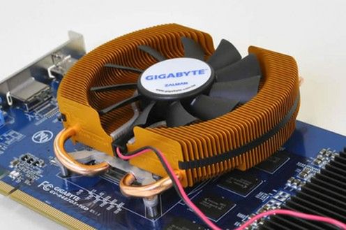 Grafika Gigabyte HD 4870 z chłodzeniem Zalman 1