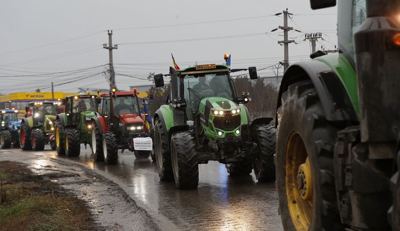Kontrowersje wokół protestów rolników w Rumunii. W tle Rosja