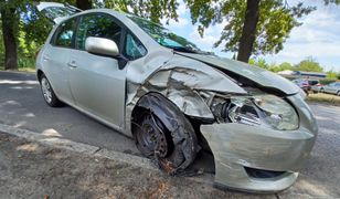 Wypadek na trasie Słupsk-Ustka. Pijany 21-latek wjechał w samochód. Dziecko w szpitalu