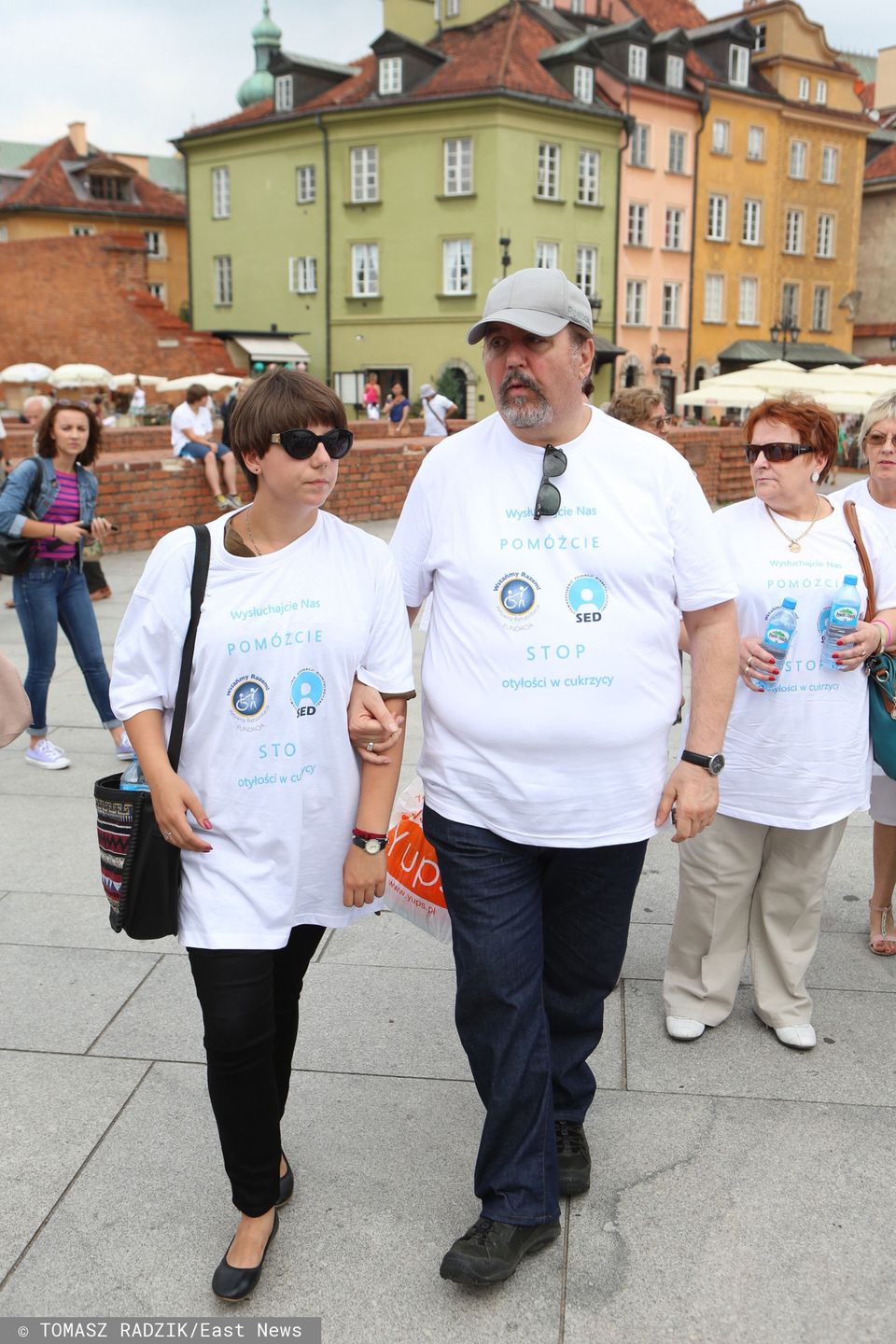 Dariusz Gnatowski z córką, Julią