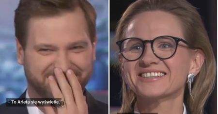 Nagle wybuchnęli śmiechem. Co za wpadka. Wszystko podczas programu w TVN24